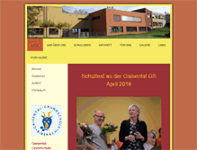 Tablet Screenshot of gaisental-grundschule.de